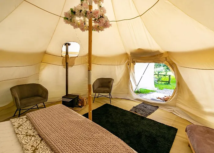 Alum House Littlebeck Glamping Tente de luxe *